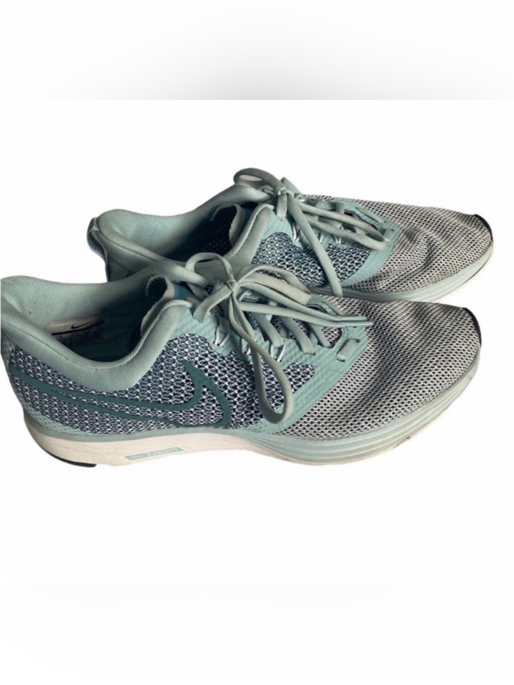 Nike Zoom Strike Running Shoes Teal Aqua Size 10